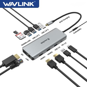 Wavlink Usb-c Docking Station Triple Display Video Converter